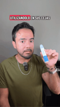 Cliente usando el producto